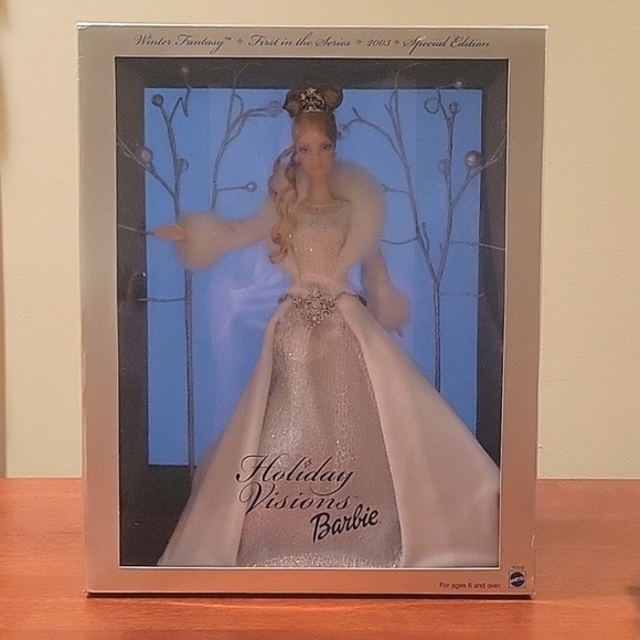 NEW Holiday Visions Barbie Winter Fantasy 2003